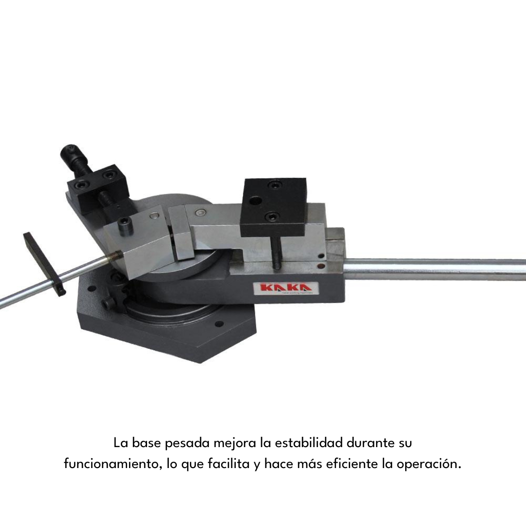 <transcy>SBG-40 Universal Manual Bench Bending Machine and Solid Bar 3-in-1 Double Espriral, Radius and Angle</transcy>