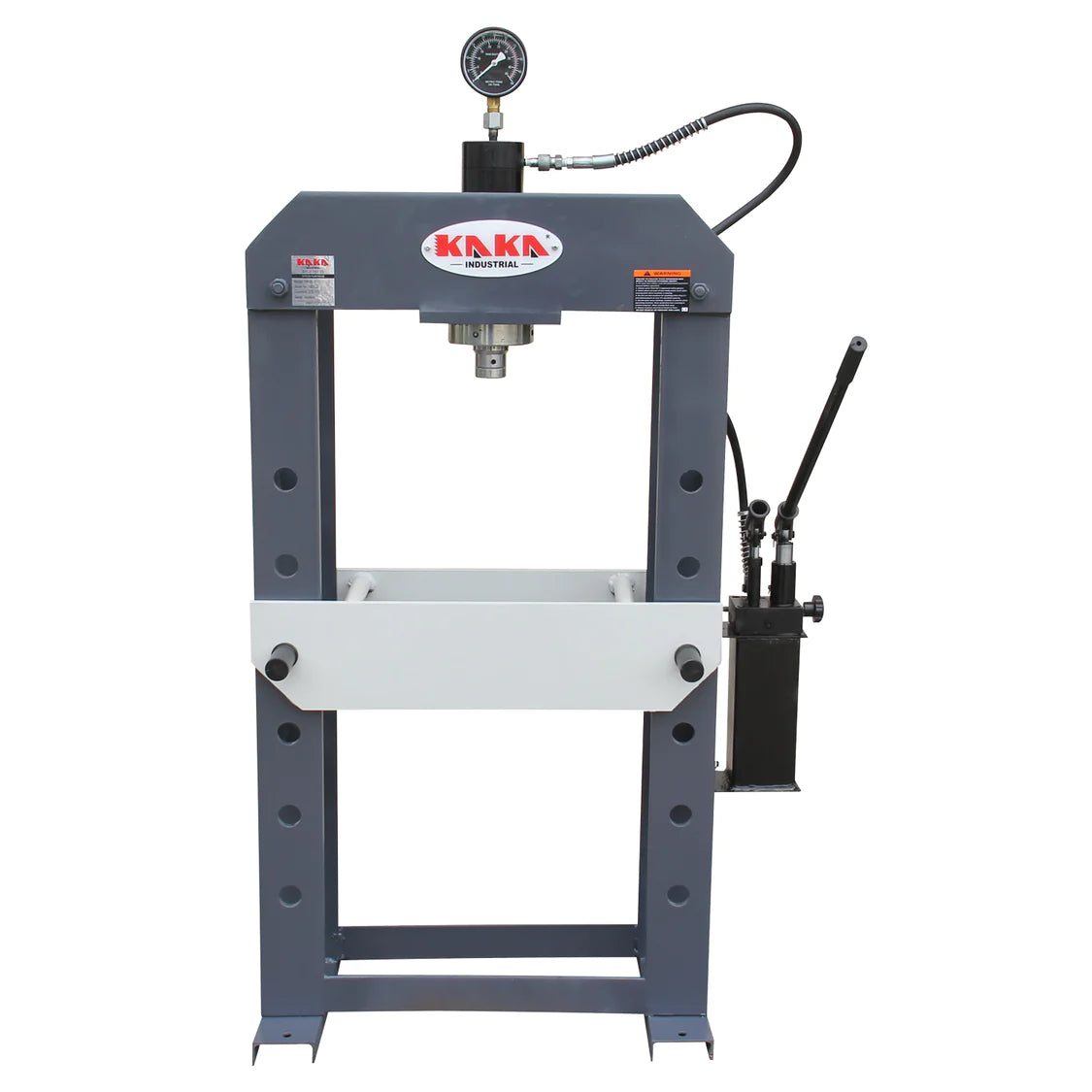 HP-25S Prensa Hidráulica, Bomba Manual de Doble Velocidad, Marco en H con Capacidad de Hasta 25 Toneladas Kayka Industrial