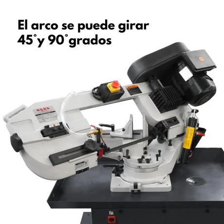 BS-712R Máquina Sierra Cinta con Abertura de 7" Monofasica 115V/230V, 60 Hz. Kayka Industrial