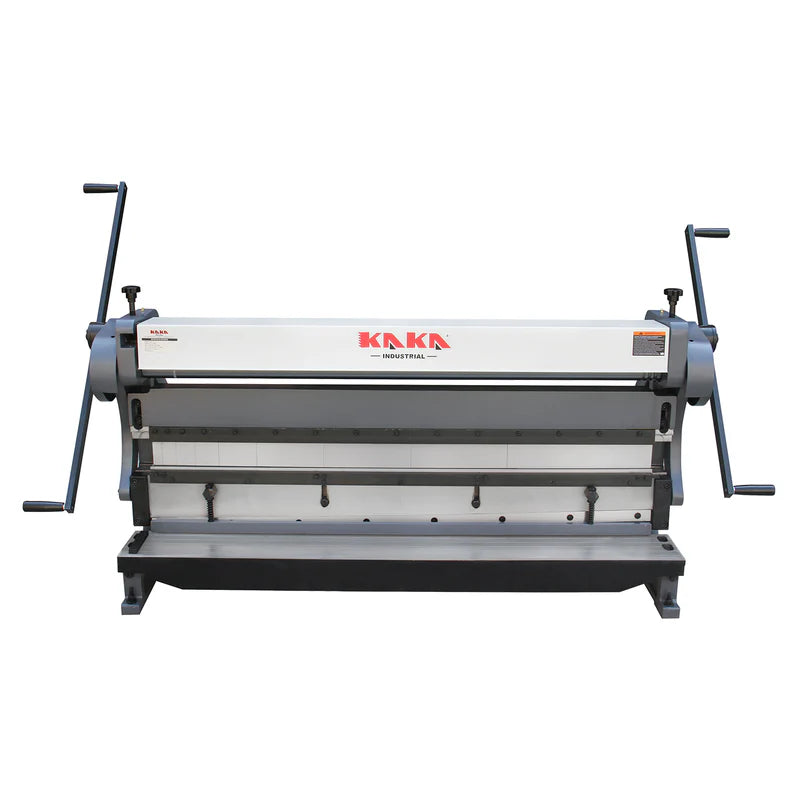 <transcy>KAKA 3-IN-1/5216, 52-Inch 16 Gauge Sheet Metal Brake, 3-In-1 Shear Brake Roll Combinations</transcy>