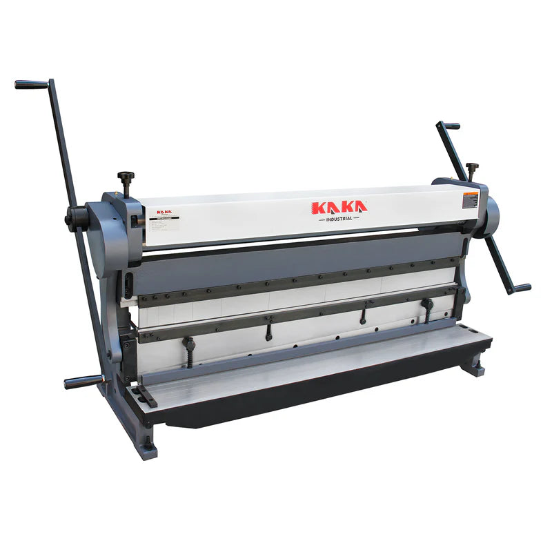 <transcy>KAKA 3-IN-1/5216, 52-Inch 16 Gauge Sheet Metal Brake, 3-In-1 Shear Brake Roll Combinations</transcy>