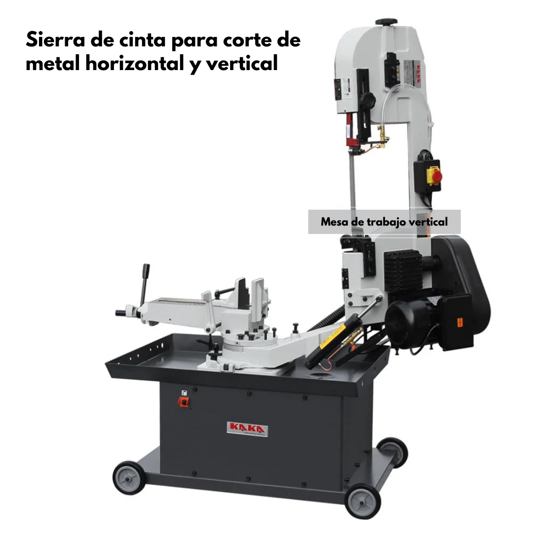 <transcy>KAKA indsutrial BS-712R 7 "Metal Cutting Band Saw Machinery, 115V & 230V / 60HZ / 1PH , Prewired 230V</transcy>
