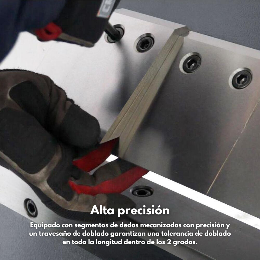 PBB-4012 Dobladora de Lámina Universal (De Muelas), Alta Capacidad, Tamaño 40" Calibre 12 (100 cm - 2.66 mm) Kayka Industrial