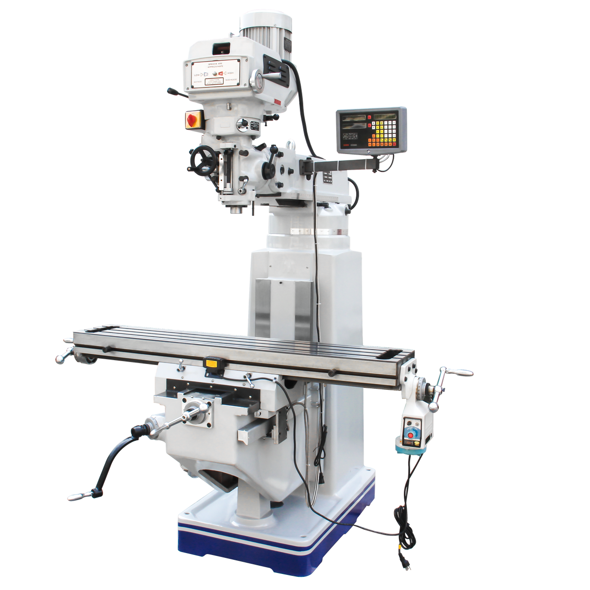 X6325 Fresadora Vertical 54" x 10", DRO de 2 ejes