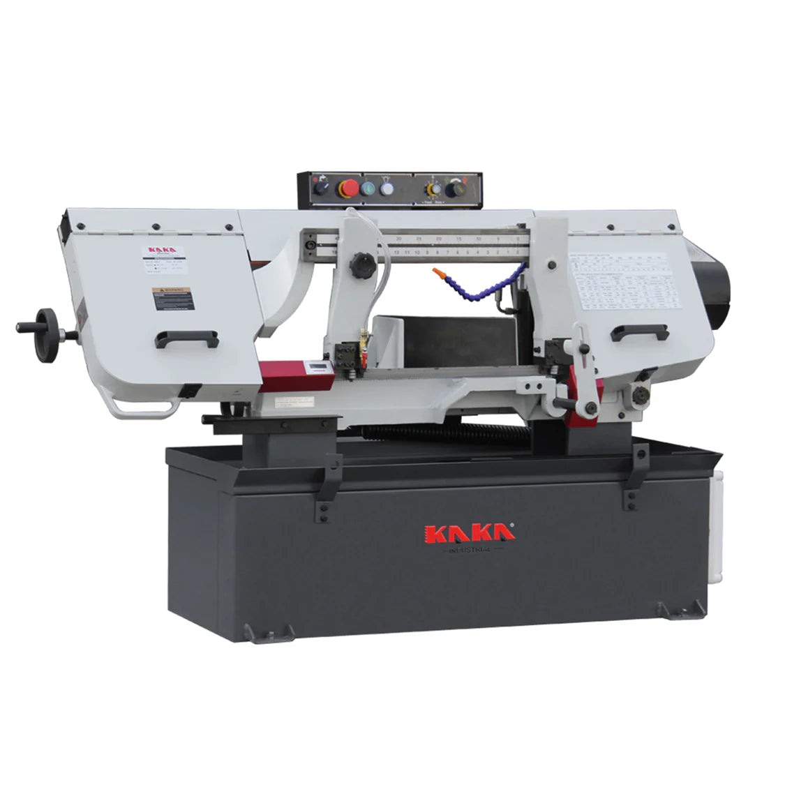BS-1018B Maquina Sierra Cinta Horizontal Tipo Tijera, Capacidad de Corte 10” x 18”, 220V/60HZ/Monofasica. Kayka Industrial