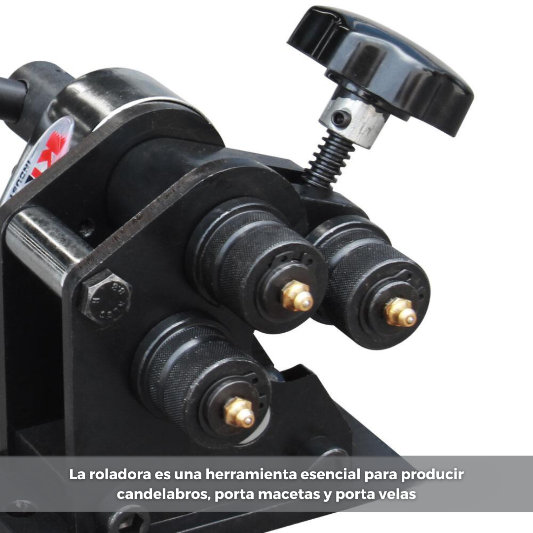 PR-3 Roladora Manual de Varilla y Solera para Anillos a Partir de 3" Kayka Industrial