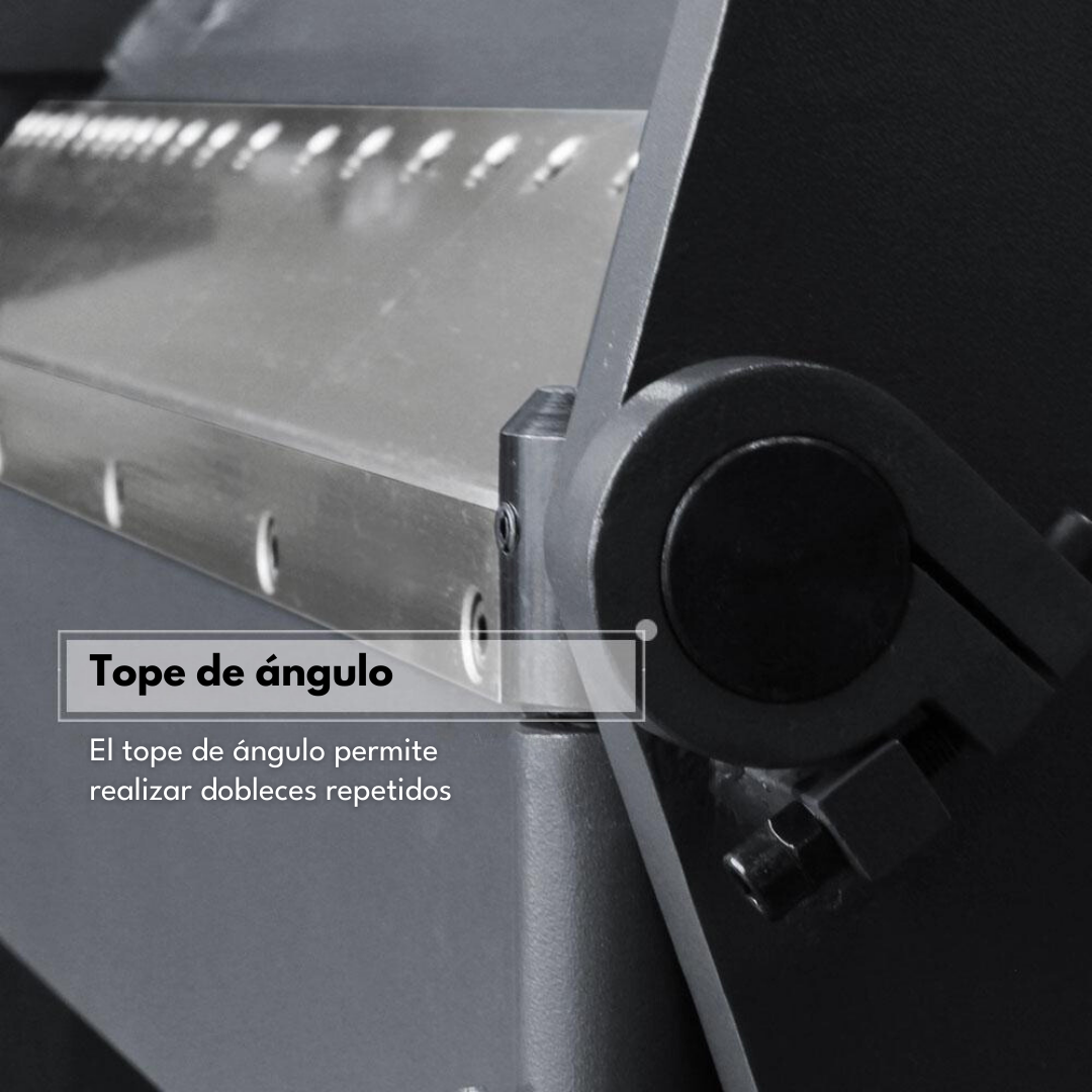 PBB-4012 Dobladora de Lámina Universal (De Muelas), Alta Capacidad, Tamaño 40" Calibre 12 (100 cm - 2.66 mm) Kayka Industrial