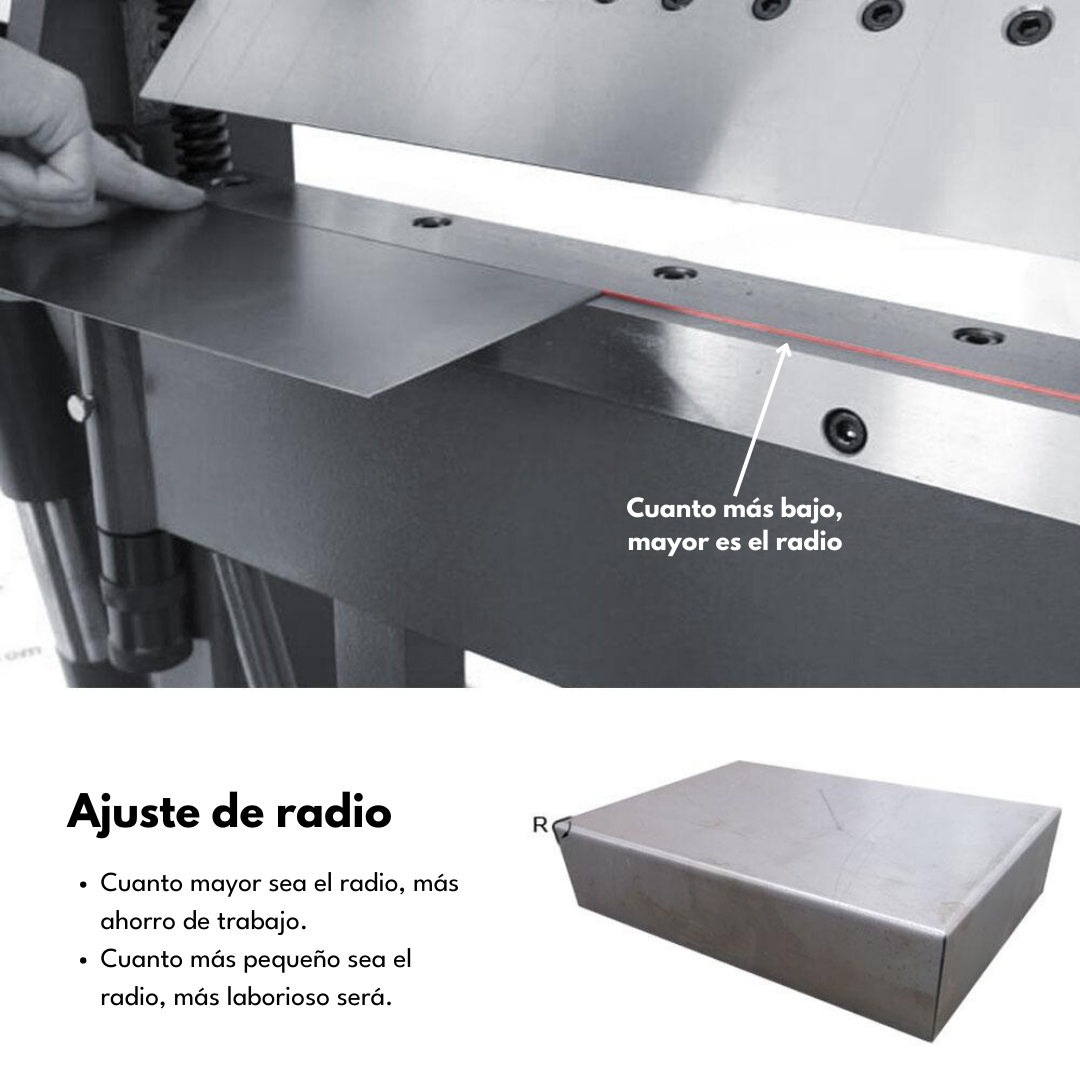PBB-4012 Dobladora de Lámina Universal (De Muelas), Alta Capacidad, Tamaño 40" Calibre 12 (100 cm - 2.66 mm) Kayka Industrial
