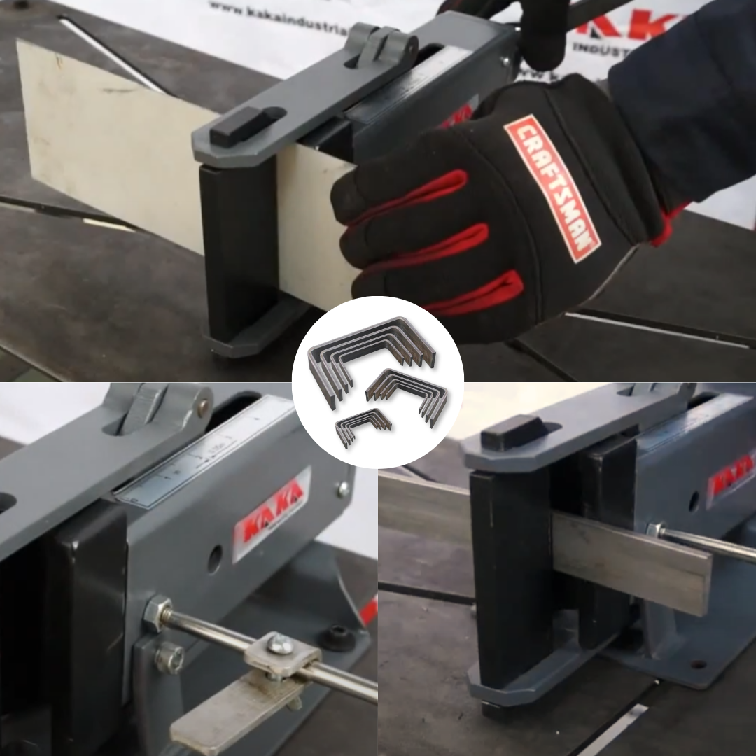 FB-4 Dobladora manual compacta para dar forma en solera con dado de 4” de ancho. Kayka Industrial