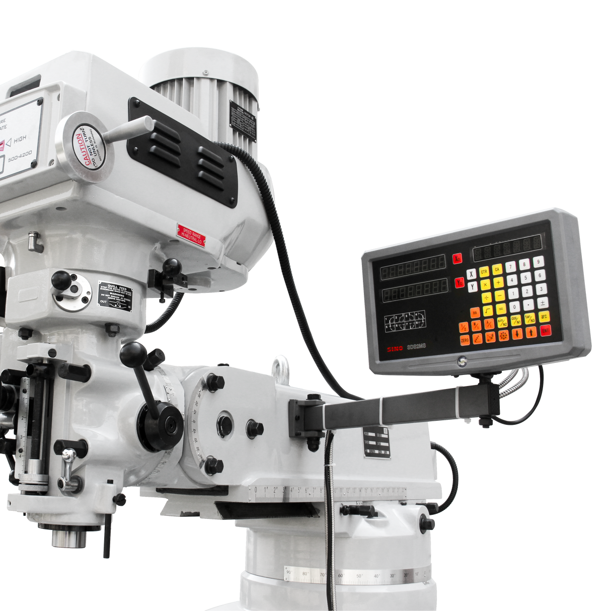 X6325 Fresadora Vertical 54" x 10", DRO de 2 ejes