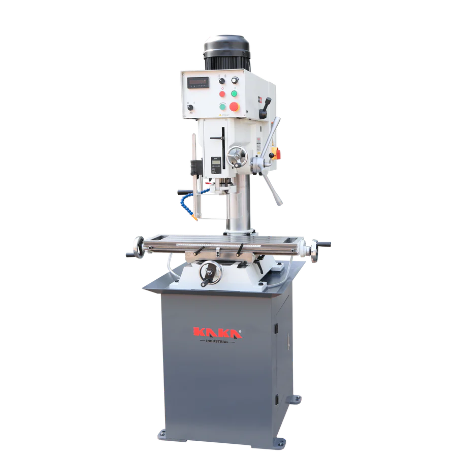 Taladro Fresador DM-32A, Fresadora de cabezal engranado con función de roscado