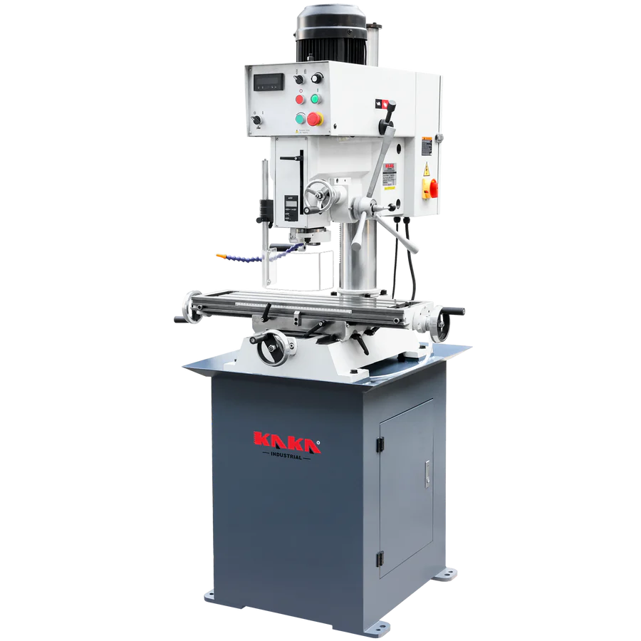 Taladro Fresador DM-32A, Fresadora de cabezal engranado con función de roscado