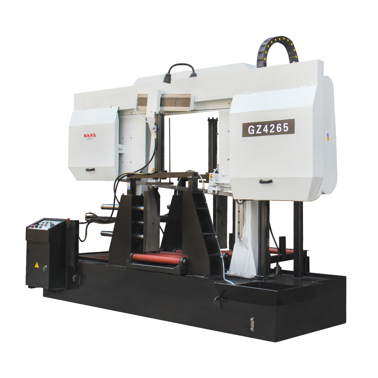 GZ-4265 Maquina Sierra Cinta Doble Columna Capacidad de Corte 25" (650 mm), 230V,60 Hz, Trifásica (3PH) Kayka Industrial