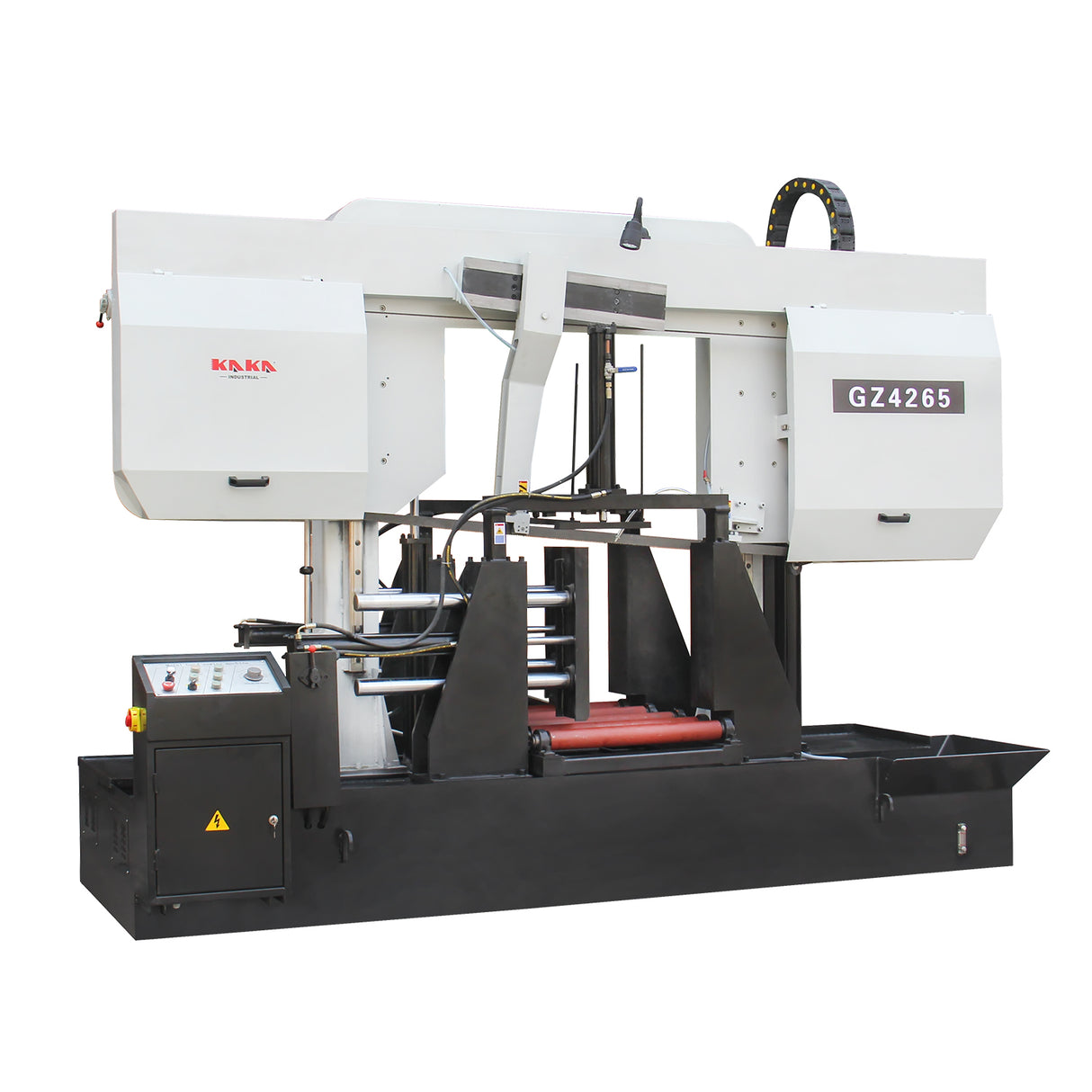 GZ-4265 Maquina Sierra Cinta Doble Columna Capacidad de Corte 25" (650 mm), 230V,60 Hz, Trifásica (3PH) Kayka Industrial