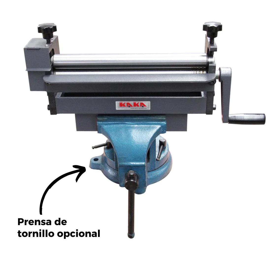 Kayka Industrial SJ-300 Roladora de Lámina Manual de Banco 12" Calibre 20 (30 cm - 0.9 mm)