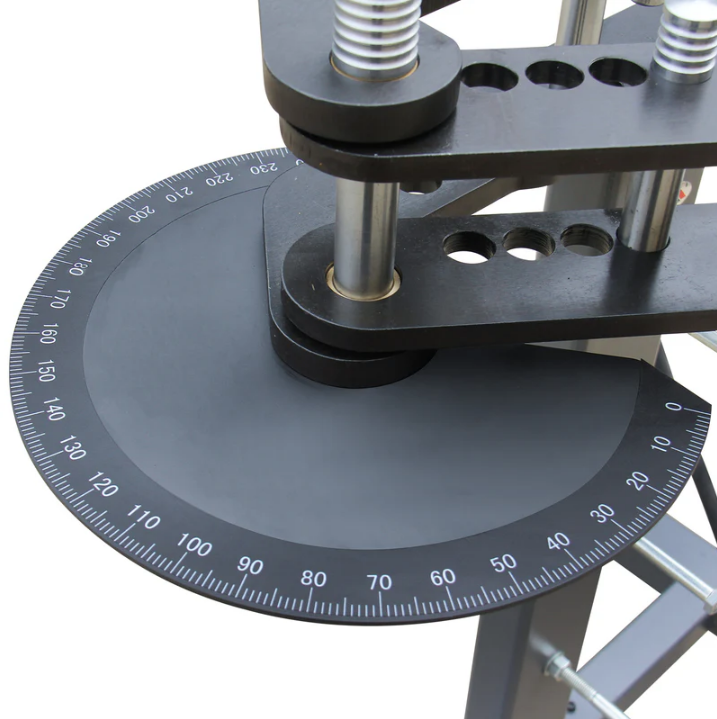 Dobladora de tubo TB-3B neumohidráulica de 10 T para jaulas antivuelco y tubos de escape, con cilindro de carrera de 12 in. KAYKA INDUSTRIAL
