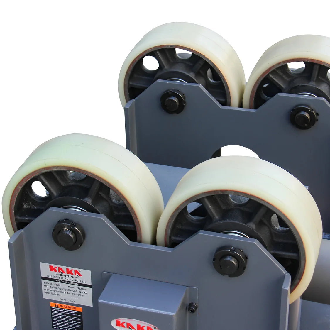 TRS-1200 Rodillos elécticos giratorios para soldadura, capacidad de 2650 lb, diámetro ajustable de 0.78 a 31 pulgadas, 220 V KAYKA INDUSTRIAL