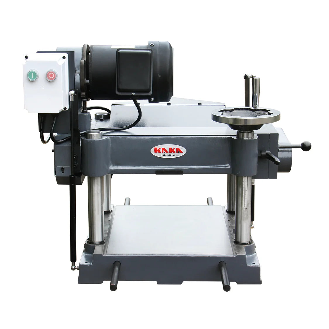 WDP-4215B Cepilladora para madera de 15 pulgadas de ancho, con base móvil integrada y cabezal de corte helicoidal, 220 V 60 Hz 1 PH
