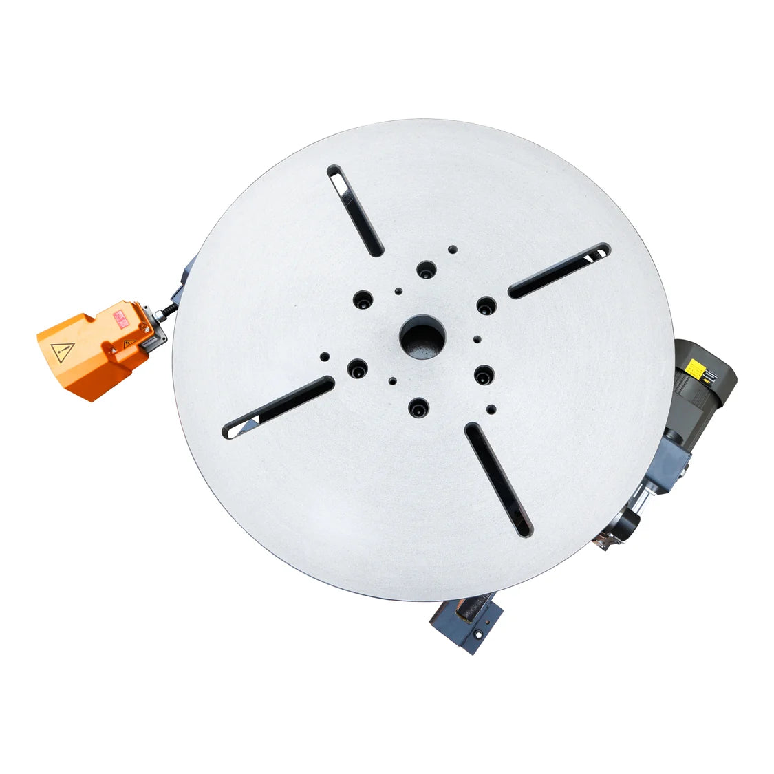 WP-500B Posicionador de soldadura, capacidad de 1102 libras, control de velocidad continuo de 0 a 4,5 RPM con pantalla digital y variador de frecuencia (VFD)