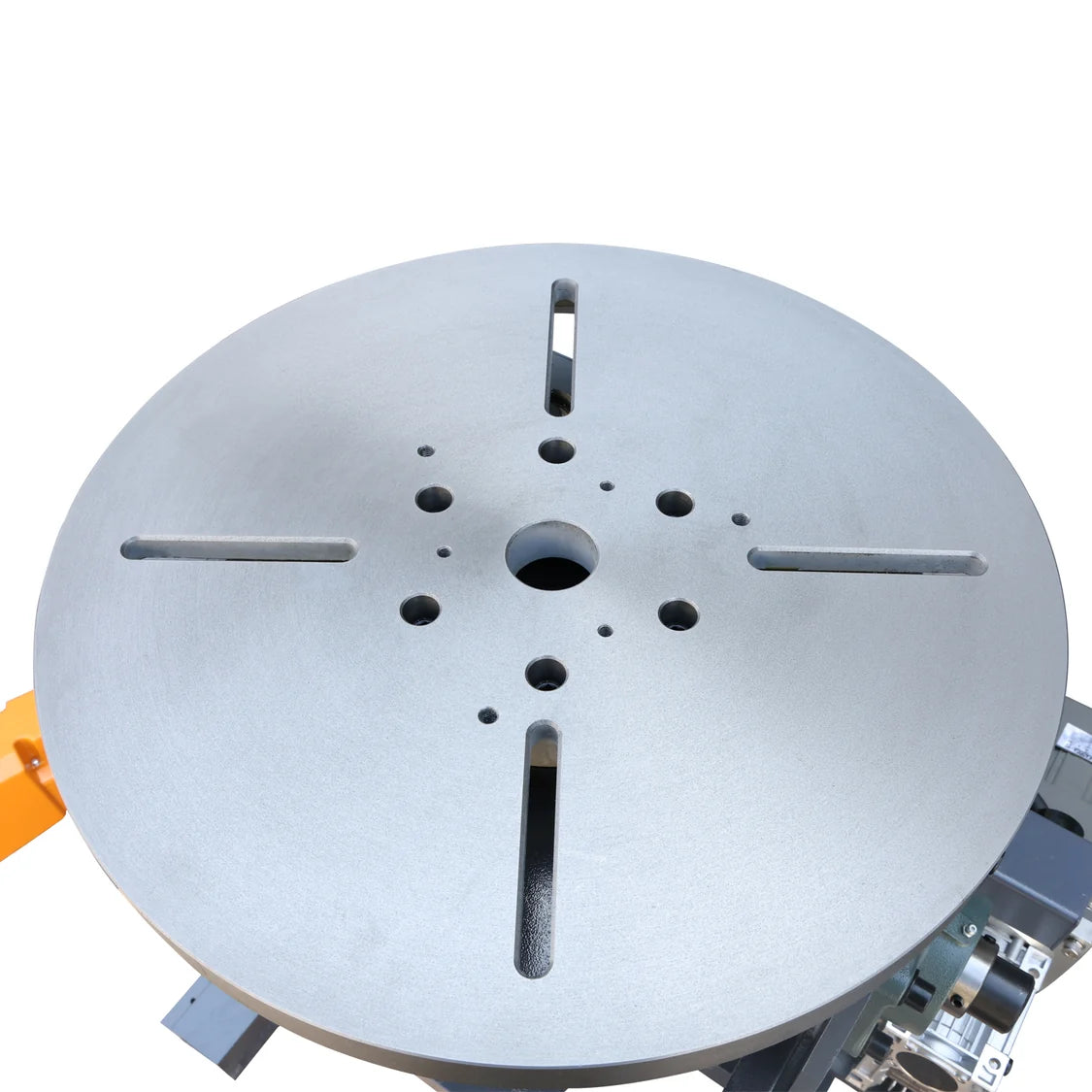 WP-500B Posicionador de soldadura, capacidad de 1102 libras, control de velocidad continuo de 0 a 4,5 RPM con pantalla digital y variador de frecuencia (VFD)