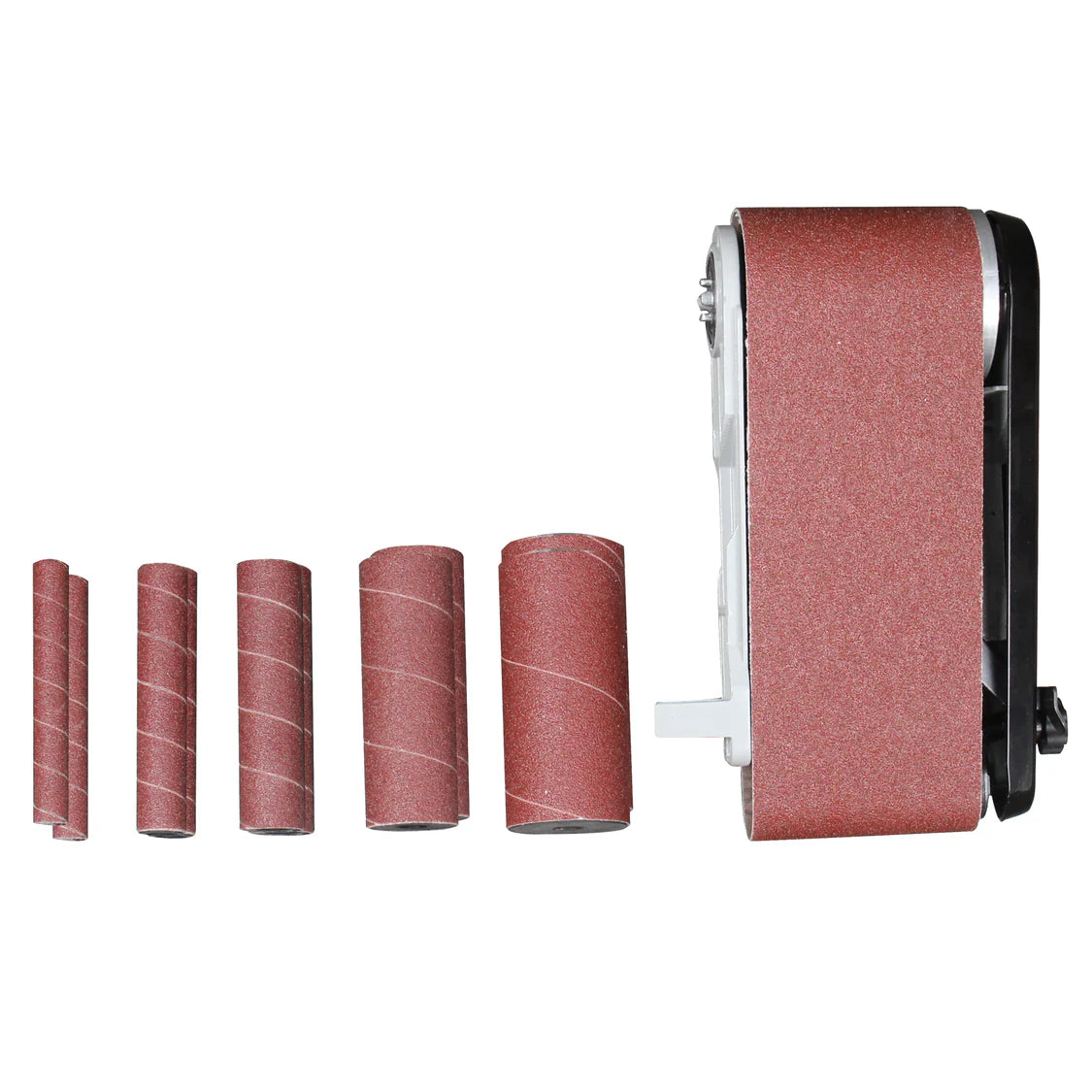 Lijadora Vertical Oscilante de Eje y Lijadora de Banda WS-100D, Máquina Combinada 2 en 1 para Carpintería Kayka industrial