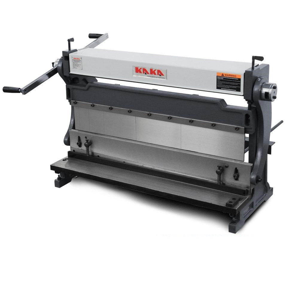 3-IN-1/30 Máquina Manual Combinada 3 en 1 para Lámina:  Cortadora, Dobladora y Roladora de 30" (76 cm.) Kayka Industrial