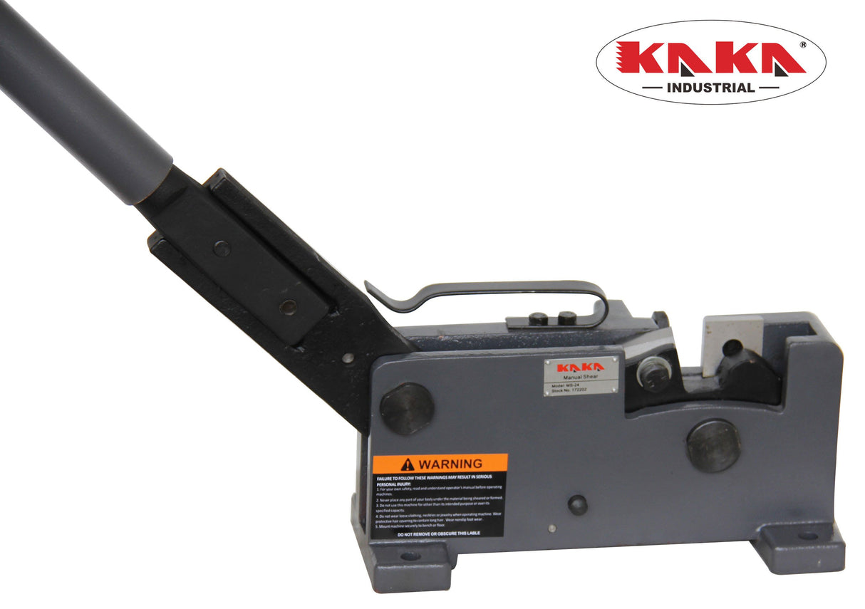 <transcy>Kaka industrial MS-24 Sheet Metal Hand Shear, Rebar, Rod & Round Steel, Flat Bar Cutter</transcy>