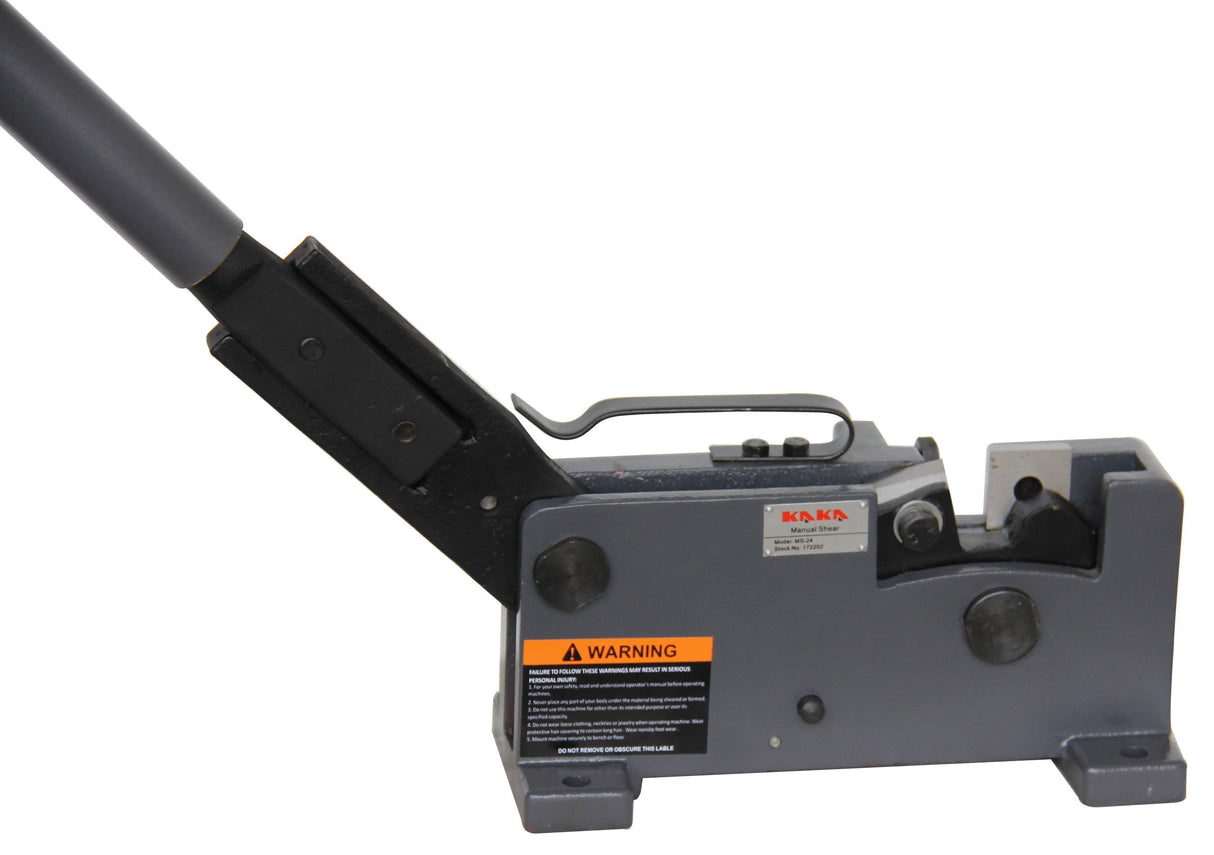 <transcy>Kaka industrial MS-24 Sheet Metal Hand Shear, Rebar, Rod & Round Steel, Flat Bar Cutter</transcy>