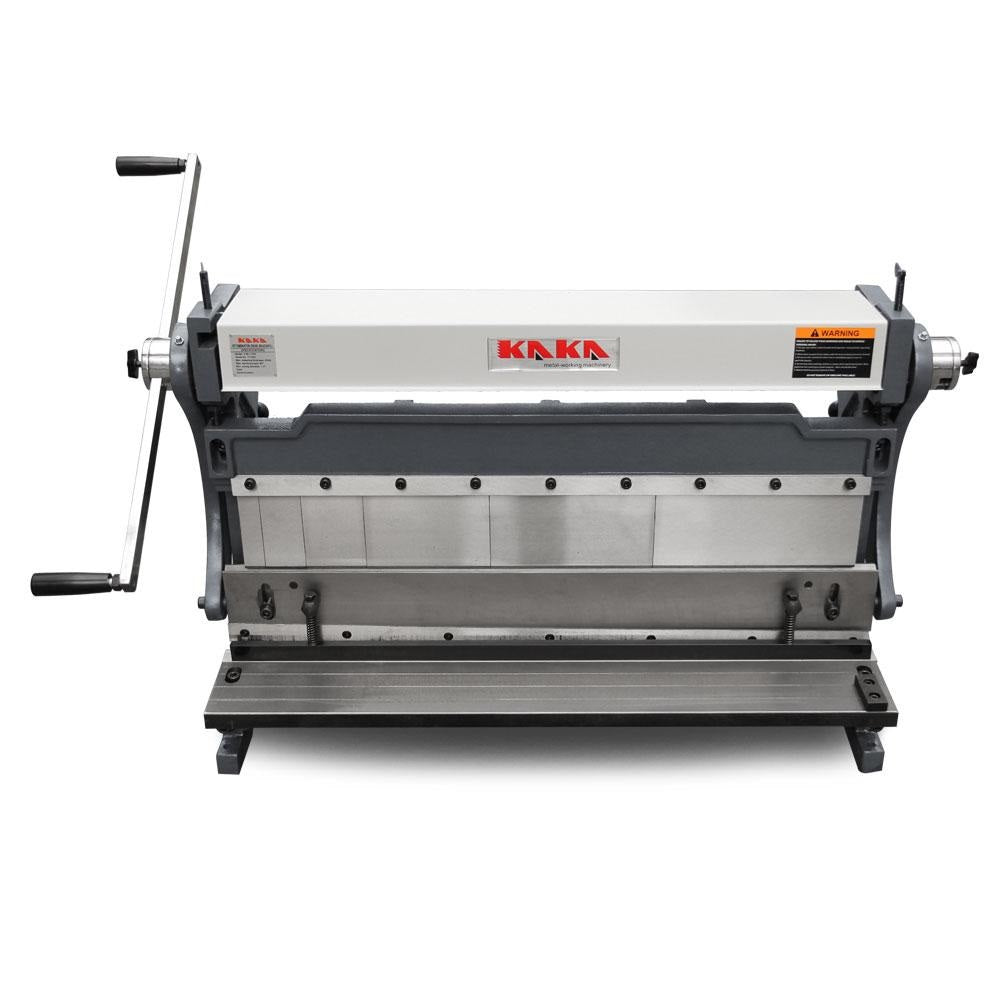 3-IN-1/30 Máquina Manual Combinada 3 en 1 para Lámina:  Cortadora, Dobladora y Roladora de 30" (76 cm.) Kayka Industrial