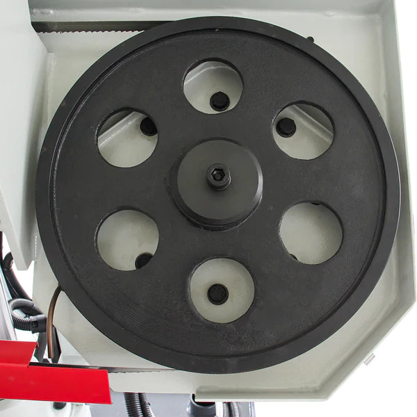 TBK-11A (TBK-4228A) Maquina Sierra Cinta Doble Columna con Inglete Capacidad de Corte 11" (280mm), 230V, 60Hz, Trifásica (3PH) Kayka Industrial