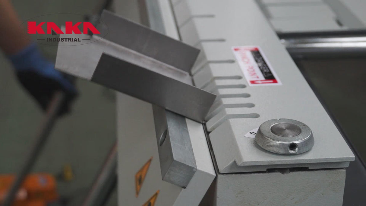 <transcy>Free Shipping! KAKA Industrial EB-4816B Manual Magnetic Sheet Metal Brake, Box and Pan Brake, 1-Phase 220V</transcy>