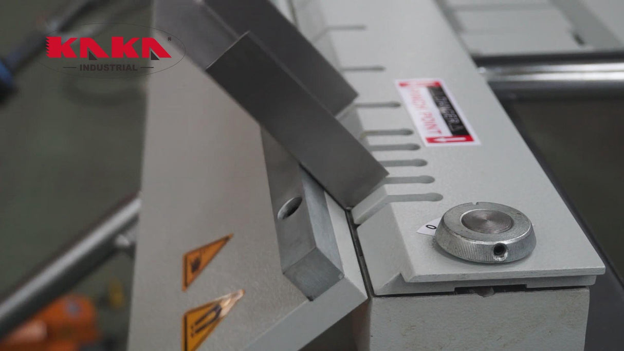 <transcy>Free Shipping! KAKA Industrial EB-4816B Manual Magnetic Sheet Metal Brake, Box and Pan Brake, 1-Phase 220V</transcy>