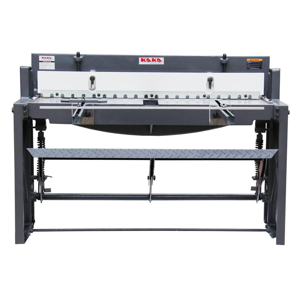 Q01-5216 Cortadora de Lámina con Pedal (Foot Stomp), Uso Rudo, para Lámina de 52" Calibre 16 (132 cm - 1.5 mm) Kayka Industrial