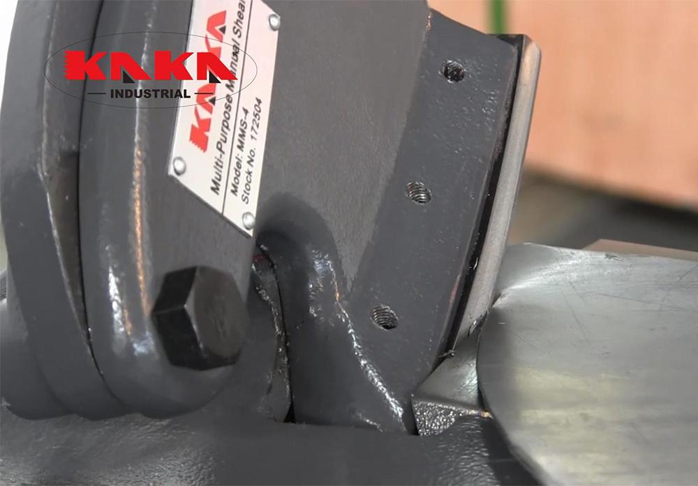 MMS-4 Cortadora de Lámina Manual Sin Garganta de Tipo Tijera, Calibre 14 Kayka Industrial