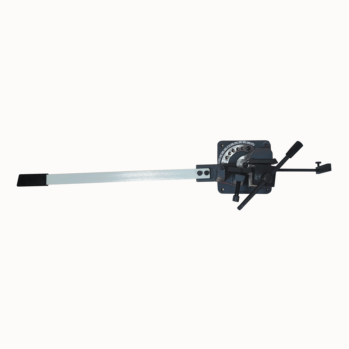 <transcy>KAKA Industrial UB-70 Cast-Iron Metal Bender, 2-3 / 4-Inch Hot and Cot Sheet Metal Bender, Solid Design, High Precision Strip Steel, Flat Steel, Round Steel and Angle Steel Metal Bender</transcy>