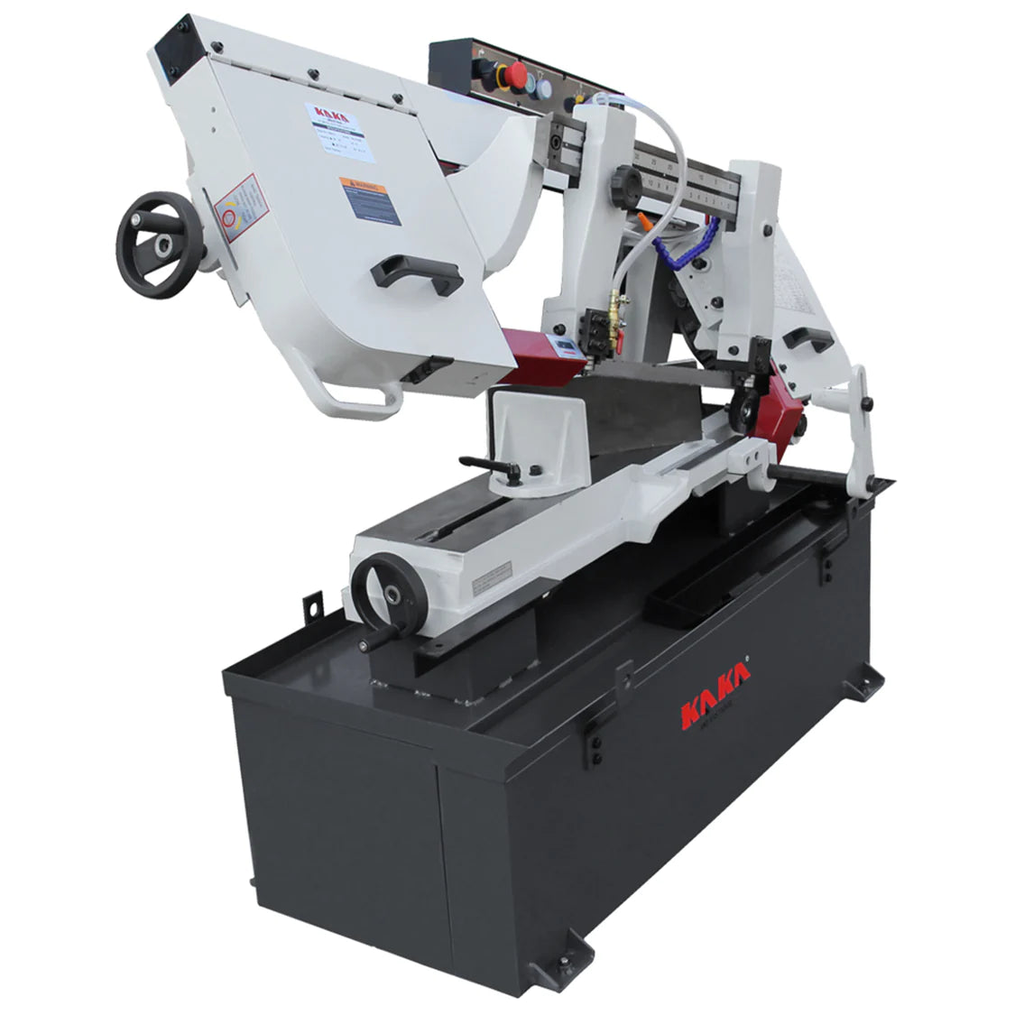 BS-1018B Maquina Sierra Cinta Horizontal Tipo Tijera, Capacidad de Corte 10” x 18”, 220V/60HZ/Monofasica. Kayka Industrial