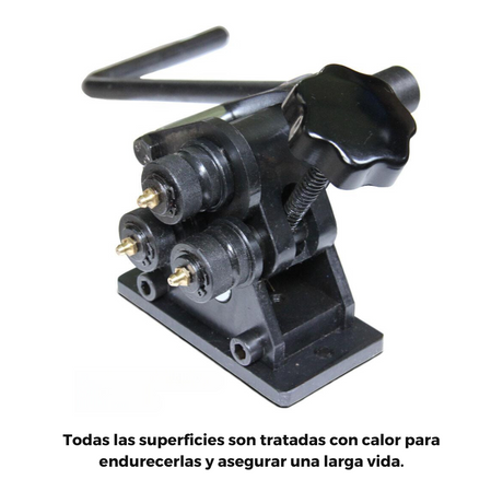 PR-3 Roladora Manual de Varilla y Solera para Anillos a Partir de 3" Kayka Industrial