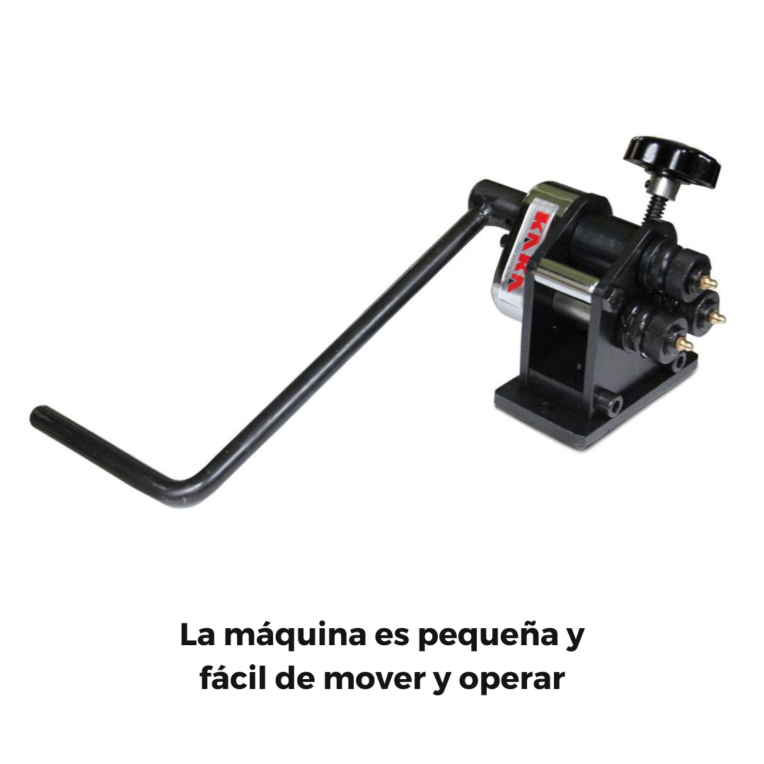 <transcy>PR-3 - Manual Roller for Solid Rod Diam. 1/4 &quot;and 1&quot; x1 / 8 &quot;Screed for rings up to 3&quot;</transcy>