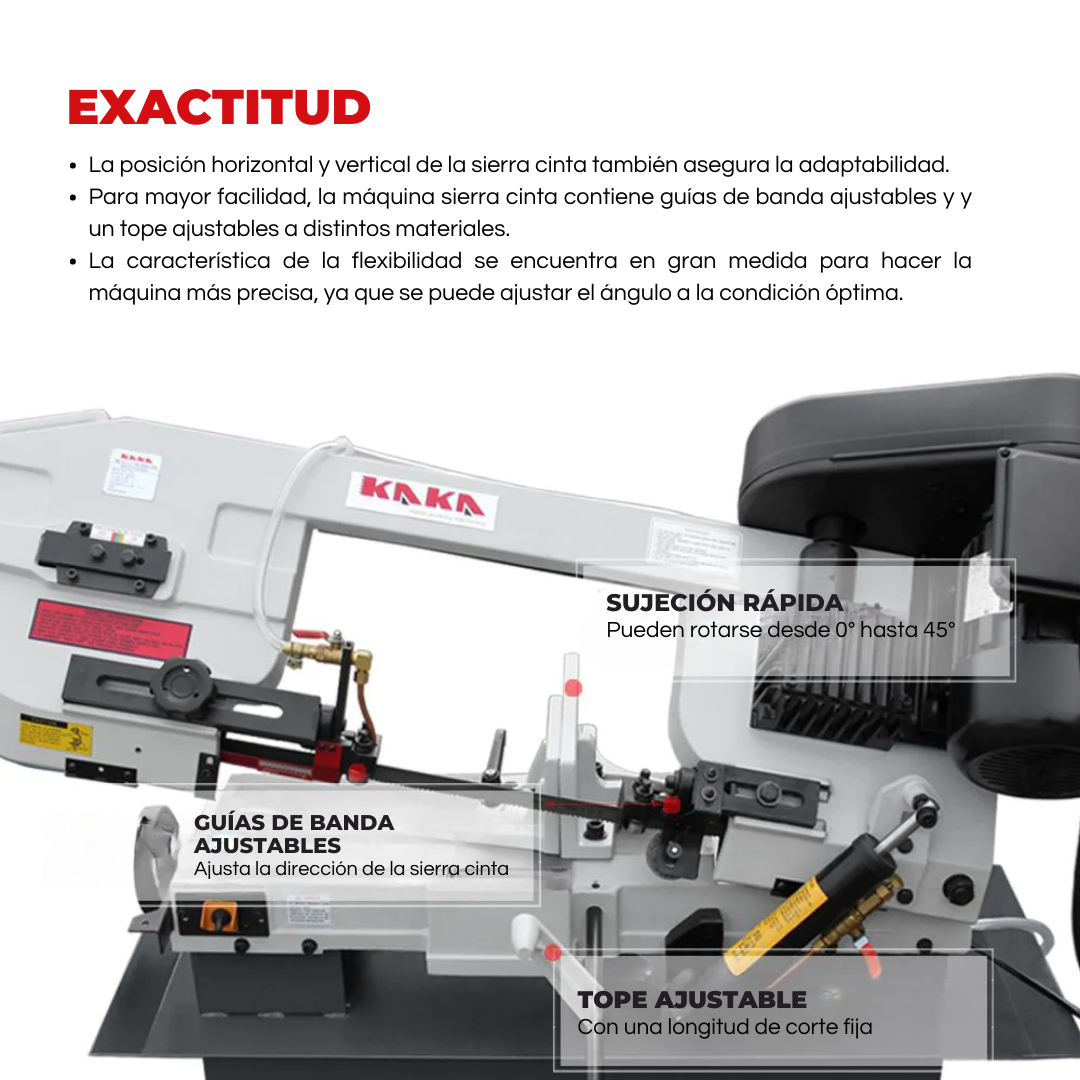 <transcy>KAKA Industrial BS-712N 7-inch Metal Cutting Band Saw 7x12 Inch Solid Horizontal</transcy>