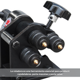 <transcy>PR-3 - Manual Roller for Solid Rod Diam. 1/4 &quot;and 1&quot; x1 / 8 &quot;Screed for rings up to 3&quot;</transcy>