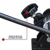 <transcy>PR-3 - Manual Roller for Solid Rod Diam. 1/4 &quot;and 1&quot; x1 / 8 &quot;Screed for rings up to 3&quot;</transcy>