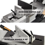 <transcy>KAKA Industrial BS-712N 7-inch Metal Cutting Band Saw 7x12 Inch Solid Horizontal</transcy>