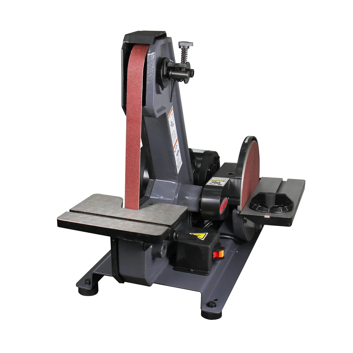 BTM-200 Lijadora de banda y disco de mesa, 1 x 42 pulgadas, 8 pulgadas, 1/3 HP KAYKA INDUSTRIAL