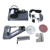 BTM-200 Lijadora de banda y disco de mesa, 1 x 42 pulgadas, 8 pulgadas, 1/3 HP KAYKA INDUSTRIAL
