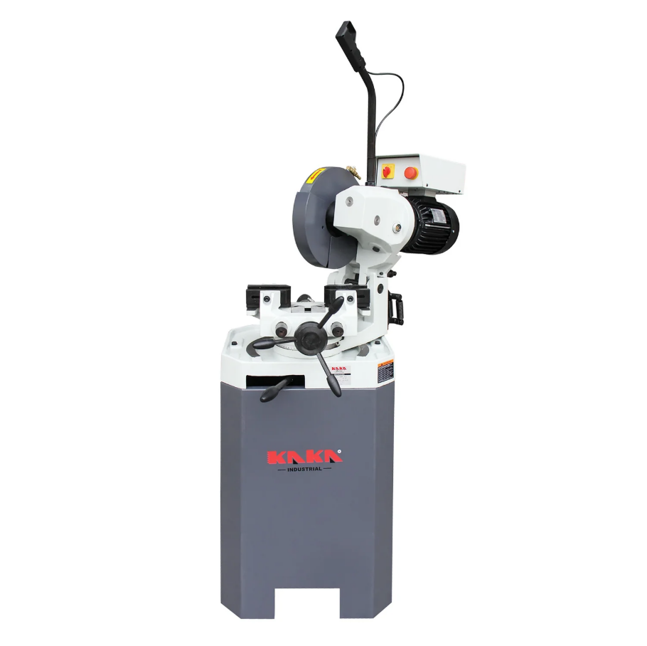 KAYKA Industrial CS-14 Sierra en frío manual de Uso Rudo, Diámetro de 14", Dos velocidades, Cabezal giratorio, 220V 3PH, 3/1.5 hp