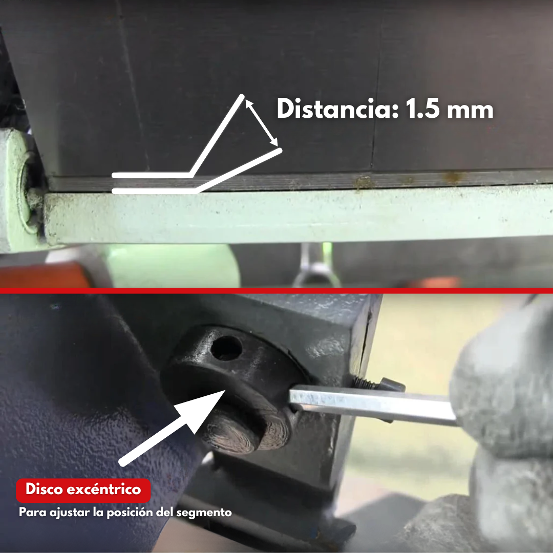 W-3616Z Dobladora de Lámina Universal (de muelas) Uso Rudo de 36" Calibre 16 Kayka Industrial