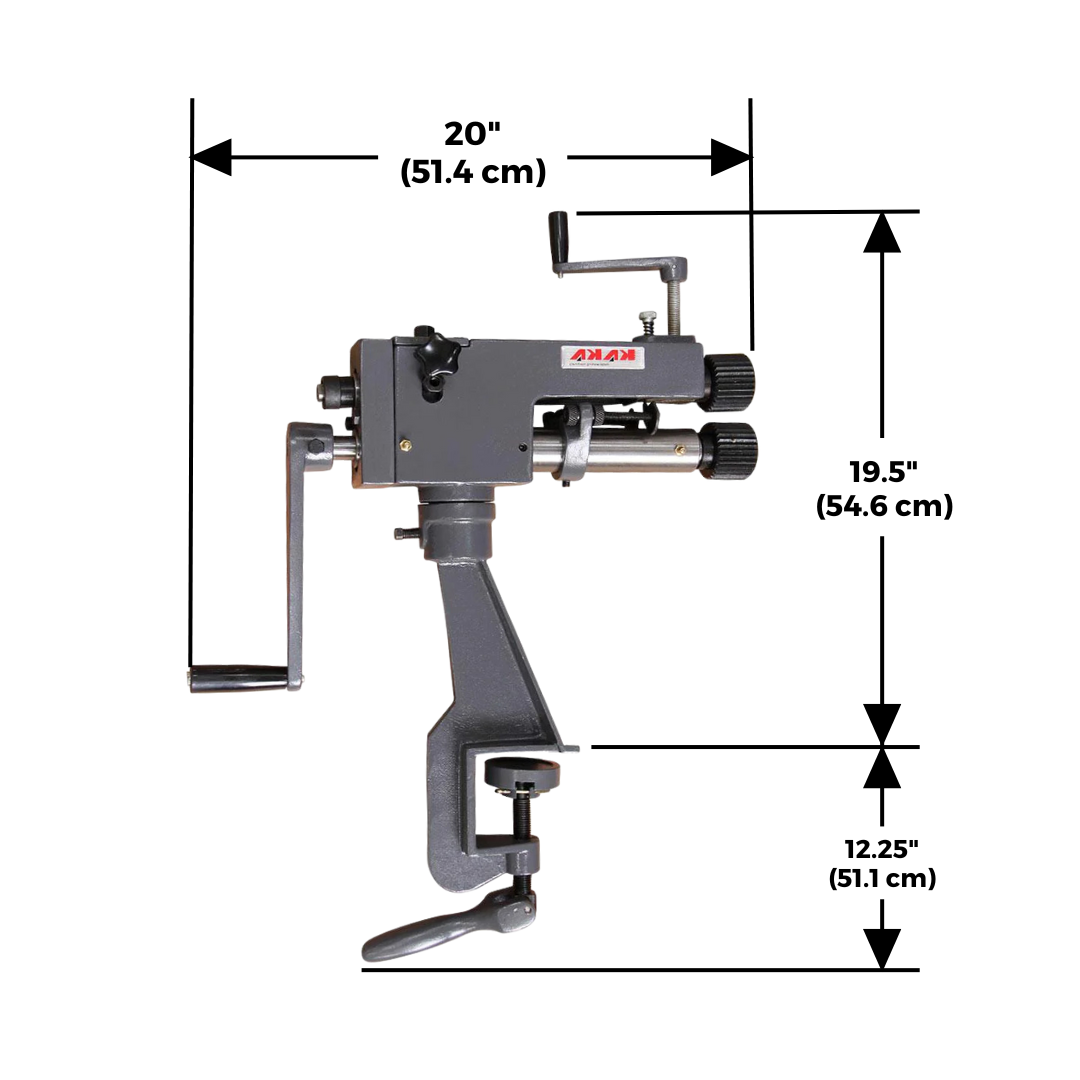<transcy>RM08 -22 Gauge (0.8mm) Manual Blade Beveling Machine, 7 &quot;(17cm) Throat</transcy>