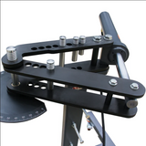Dobladora de tubo TB-3B neumohidráulica de 10 T para jaulas antivuelco y tubos de escape, con cilindro de carrera de 12 in. KAYKA INDUSTRIAL