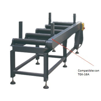RB-460E Mesa de Rodillos compatible con modelo TGK-16A, 230V, 60Hz, Trifásica (3PH)