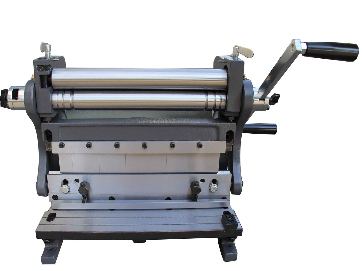 <transcy>3-IN-1/12 3 in 1 Combined Manual Machine: 12 &quot;(30 cm.) Sheet Cutter, Bender and Roller</transcy>